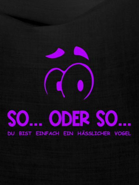 So...Oder So: Hässlicher Vogel - Lila