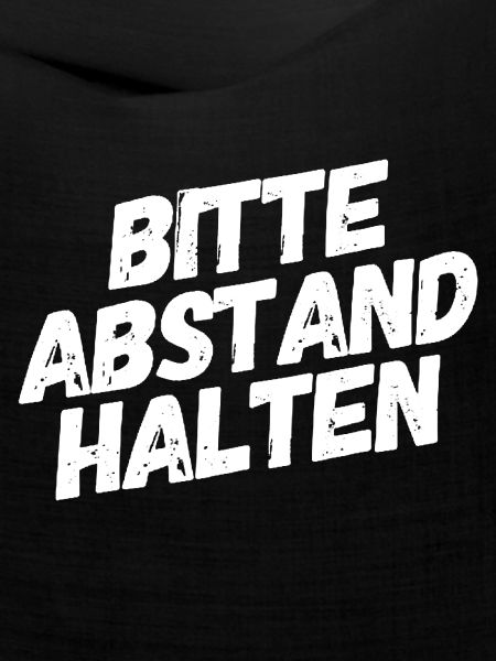 Bitte Abstand halten