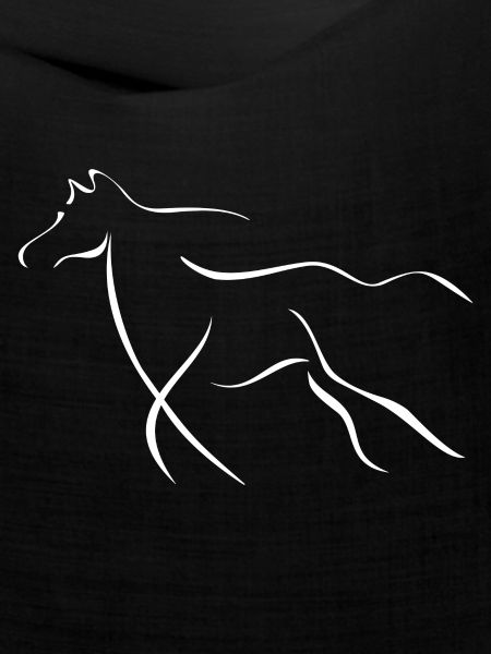 Elegantes Pferd 