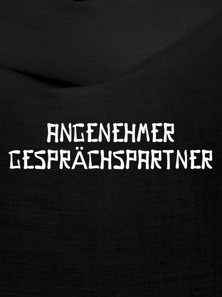 ANGENEHMER GESPRÄCHSPARTNER