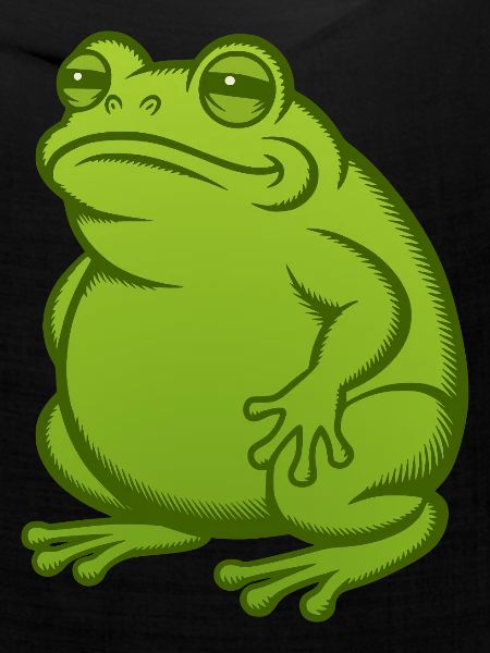Dicker fetter Frosch