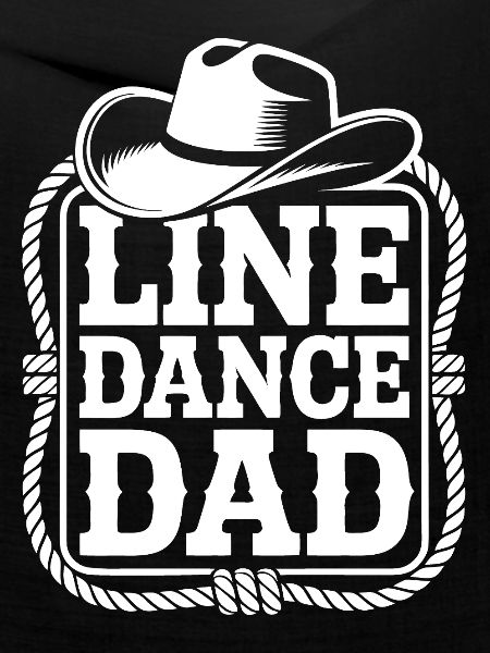 Line Dance Dad Cowboy