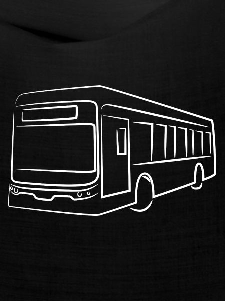 Bus Strichzeichnung