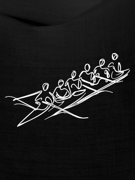 Rudermannschaft Skizze