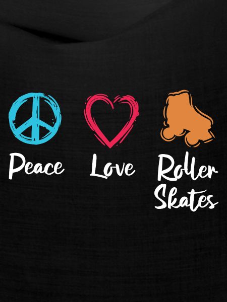 Frieden Liebe Rollerskates
