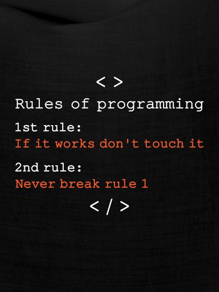 Regeln der Programmierung