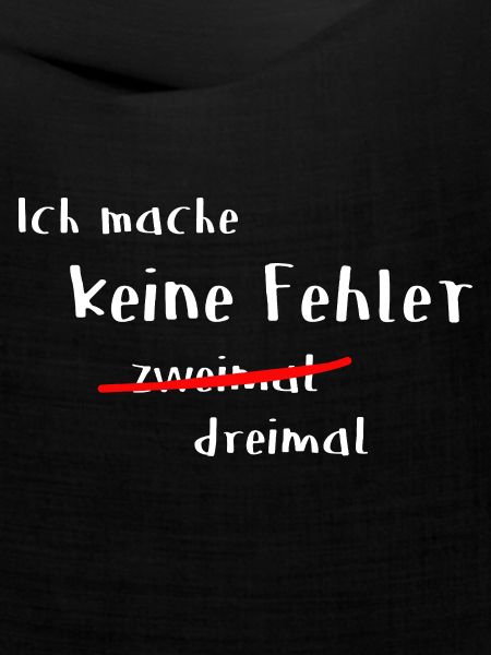 Keine Fehler 2 mal
