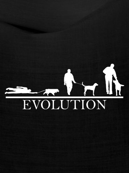 Evolution Gassi gehen Hund