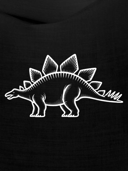 Stegosaurus Linienstil