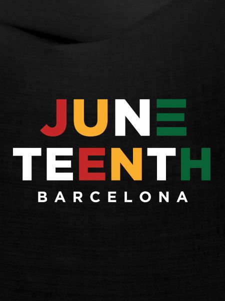Juneteenth Barcelona Farbblock