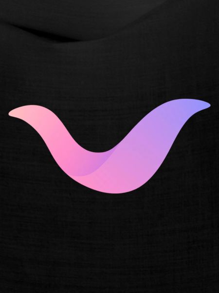 Gradient Swoosh-Nebel