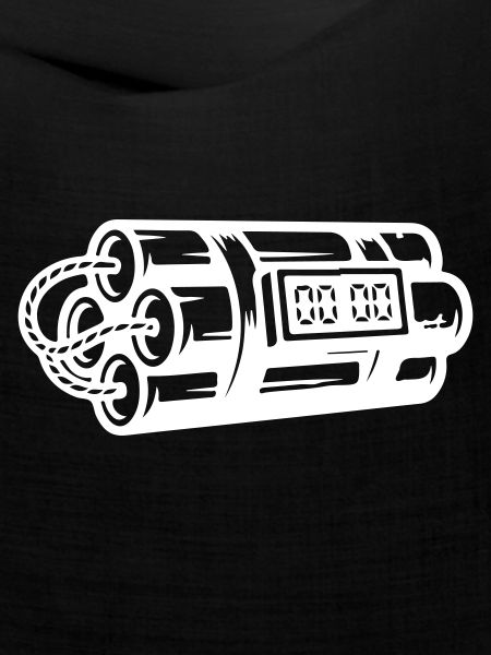 Zeitbombe Sprengstoff Dynamit