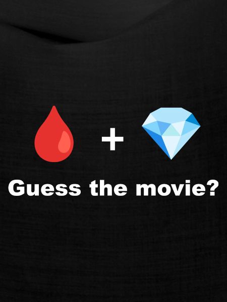 Bluttropfen und Diamant