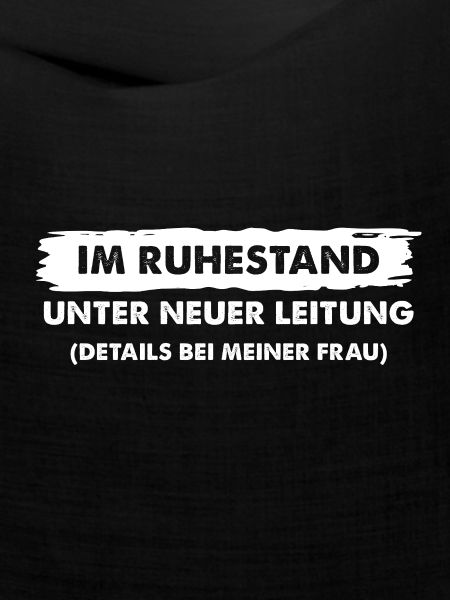 Lustiges Ruhestands