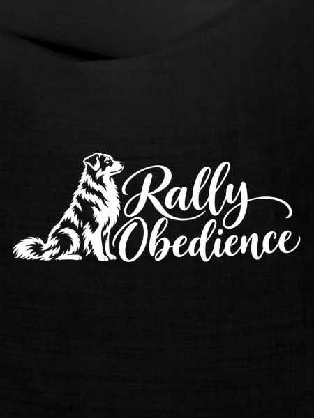 Rally Obedience – Australian Shepherd Aussie