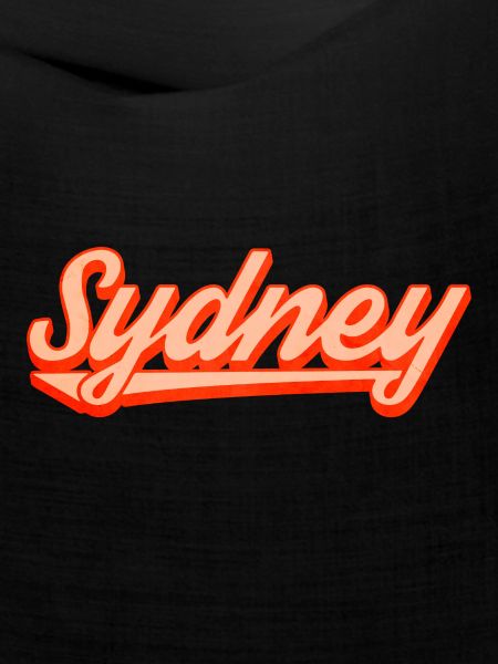 Sydney Retro Script Logo