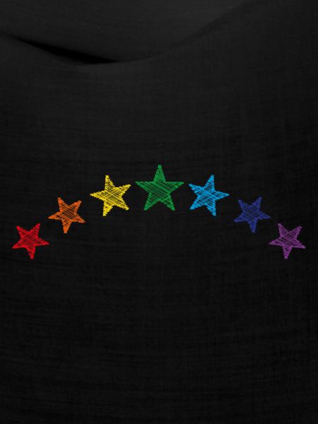 Sterne Regenbogen scribble