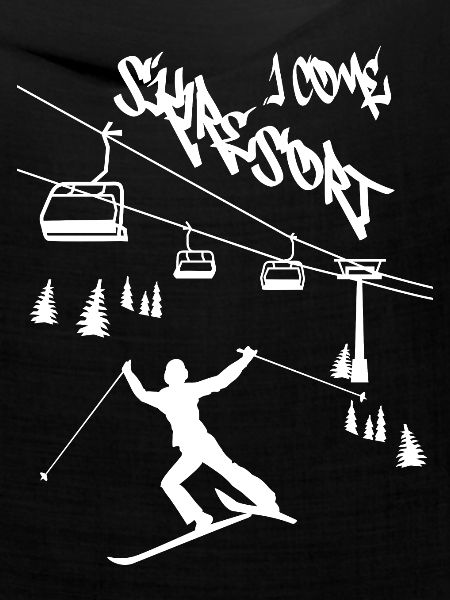Skigebiet ich komme !