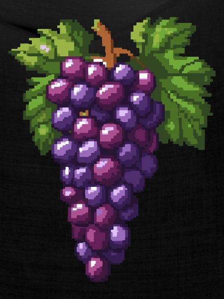 Weintrauben Pixel