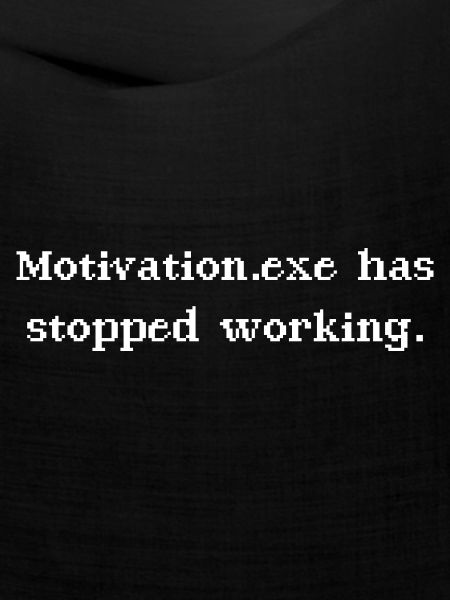 Motivation.exe has stopped working