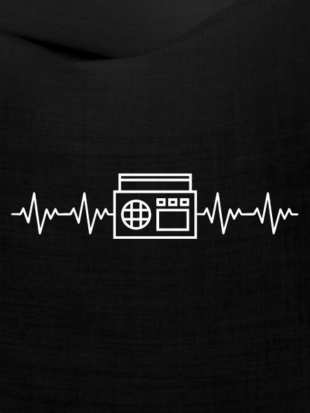 Ghettoblaster EKG Herzschlag