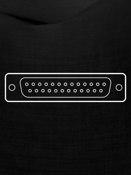 DB 25 Connector Parallel, Drucker