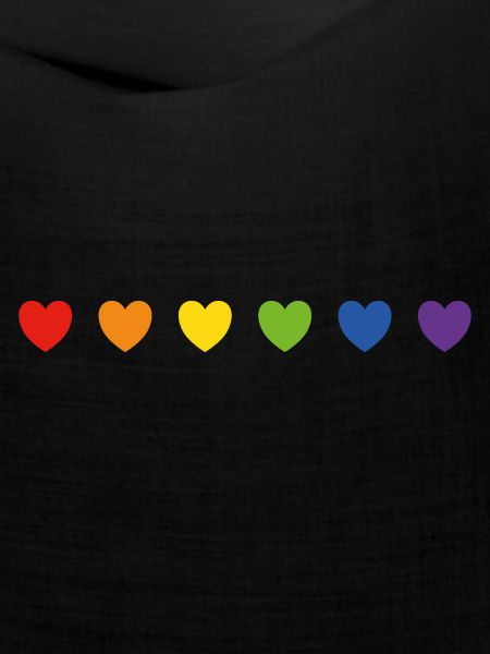 Regenbogen-Pride-Herzen