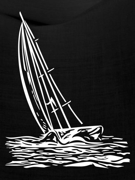 Segelboot am Wind
