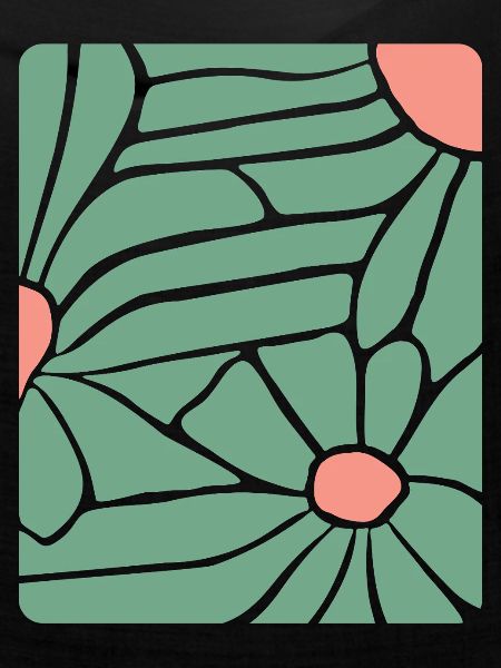 Abstract Floral Boho