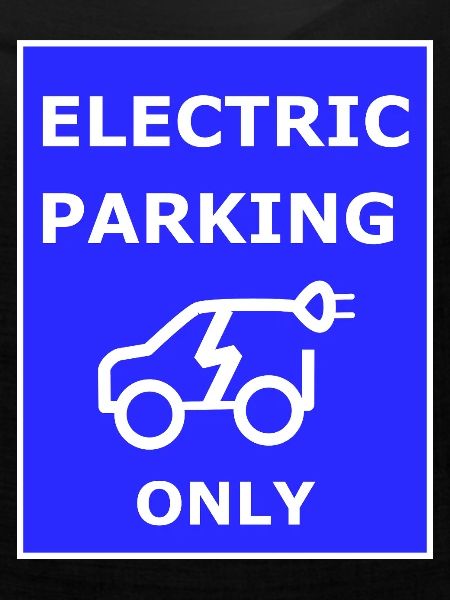 Elektroauto Parkplatz Schild