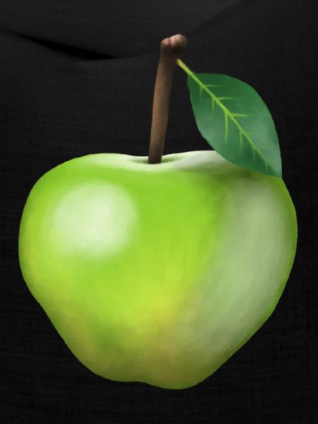 Grüner Apfel