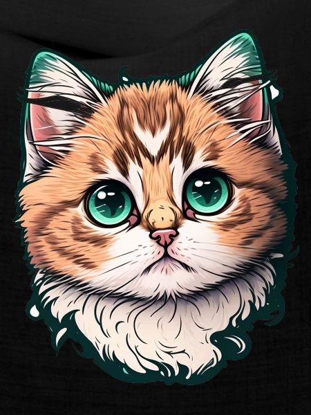 Altmodische Katze