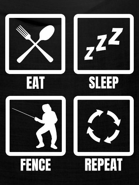 Eat Sleep Fence Repeat