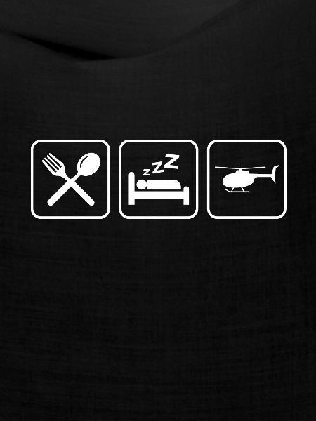 Helicopter - Eat, Sleep, Fly Helicopter