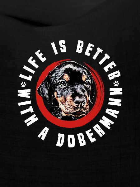 Dobermann Welpe