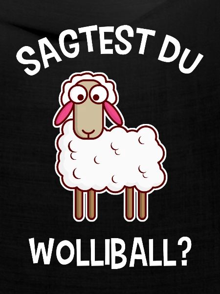 Volleyball Sagtest Du Wolliball Schaf