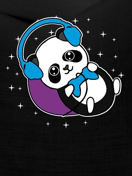Panda Gamer Pandabär Zocker Geschenkidee