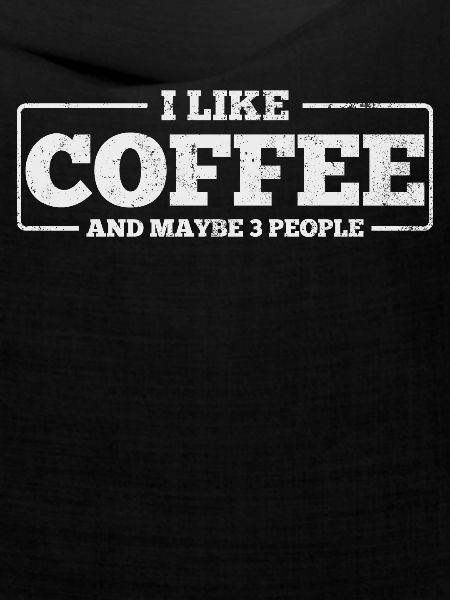 Kaffee introvertiert Kaffeetrinker