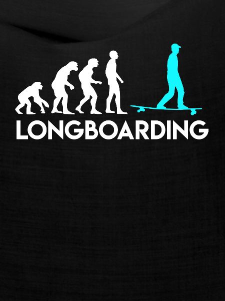 Affe Mensch Longboarder Evolution Entwicklung