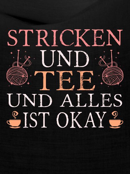 Stricken und Tee