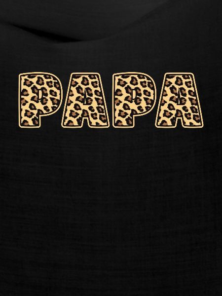 Papa Leopard Muster Geschenk