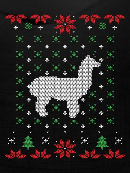 Lama hässlicher Weihnachtspullover