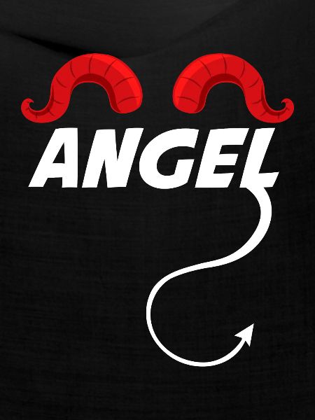 Engel Teufel Engelchen Teufelchen