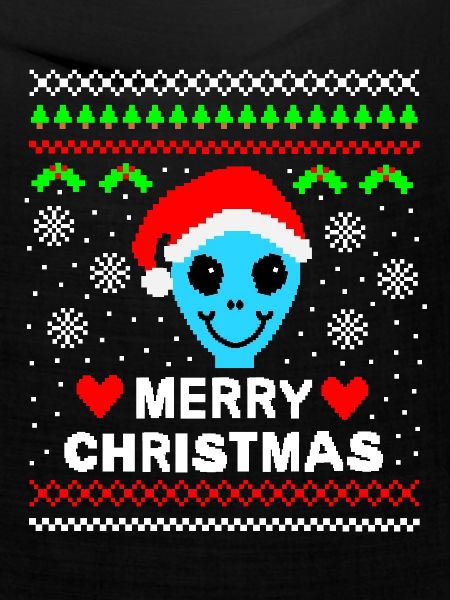 Alien Weihnachtspullover ugly christmas Geschenk
