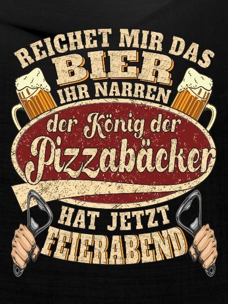 Pizzabäcker Bier Feierabend