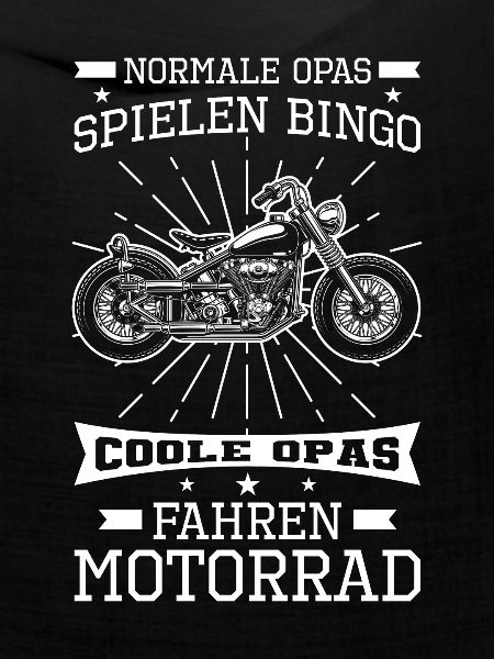 Motorradfahrer Opa