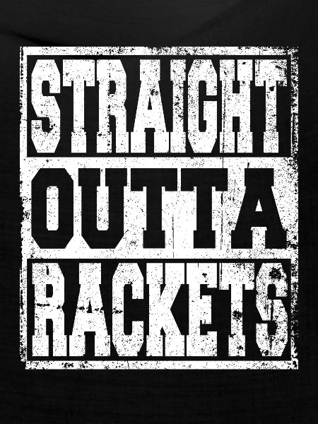 Rackets Spruch lustig