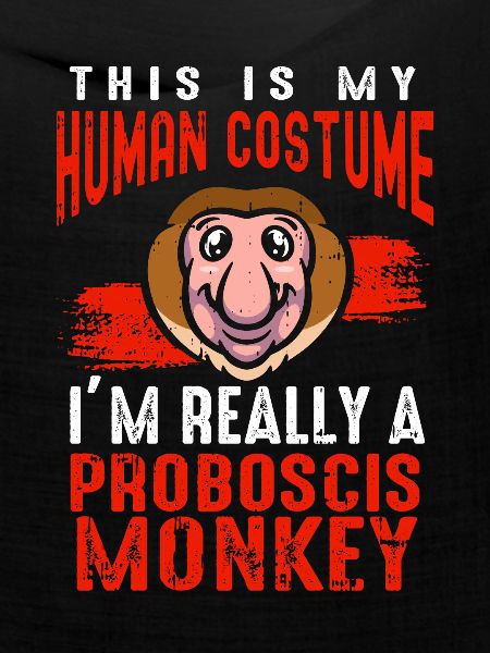 Proboscis-Affe Langnase
