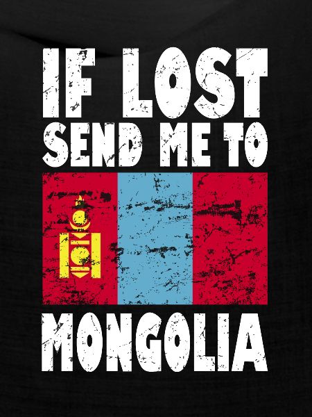 Mongolei Flagge Spruch