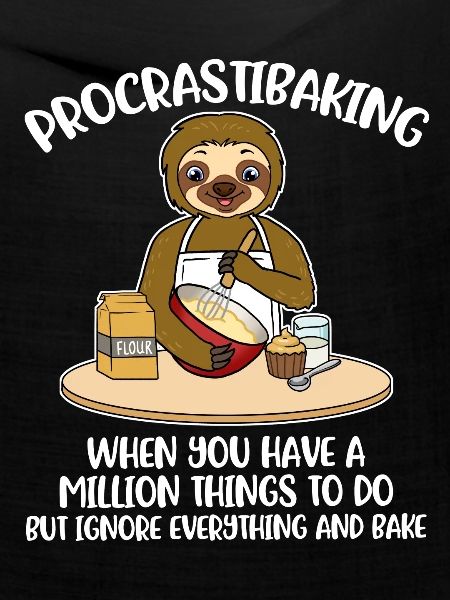 Procrastibaking Prokrastination Geschenk